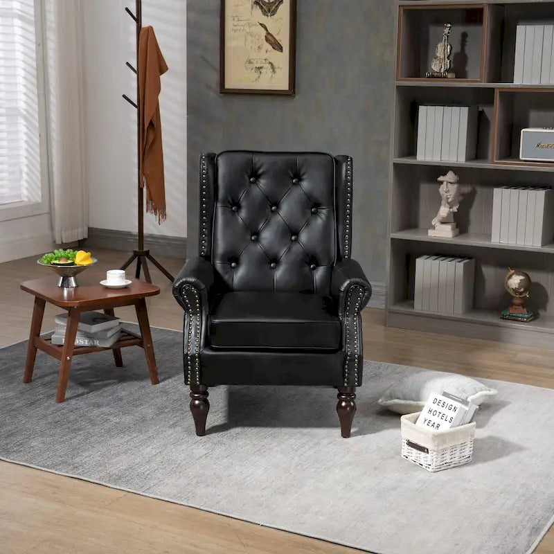 Poltroncina imbottita con braccioli