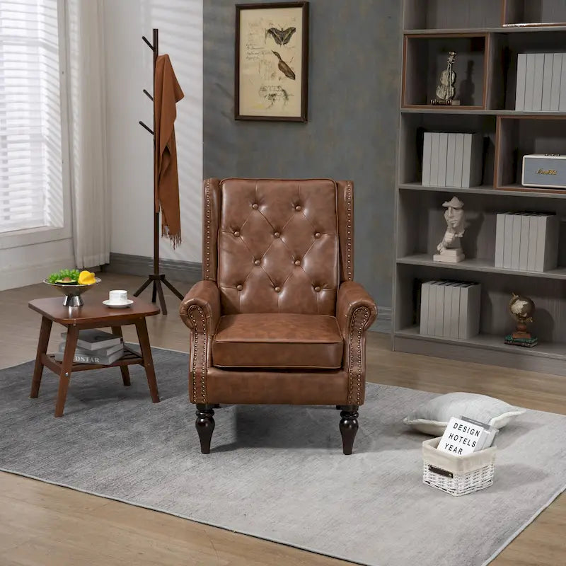 Poltroncina imbottita con braccioli
