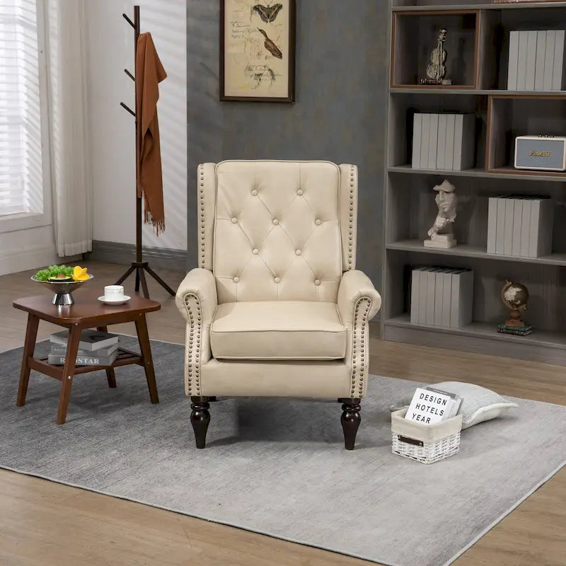 Poltroncina imbottita con braccioli