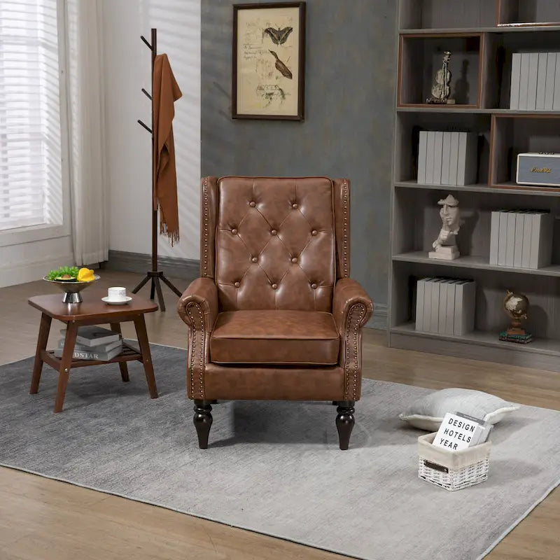 Poltroncina imbottita con braccioli
