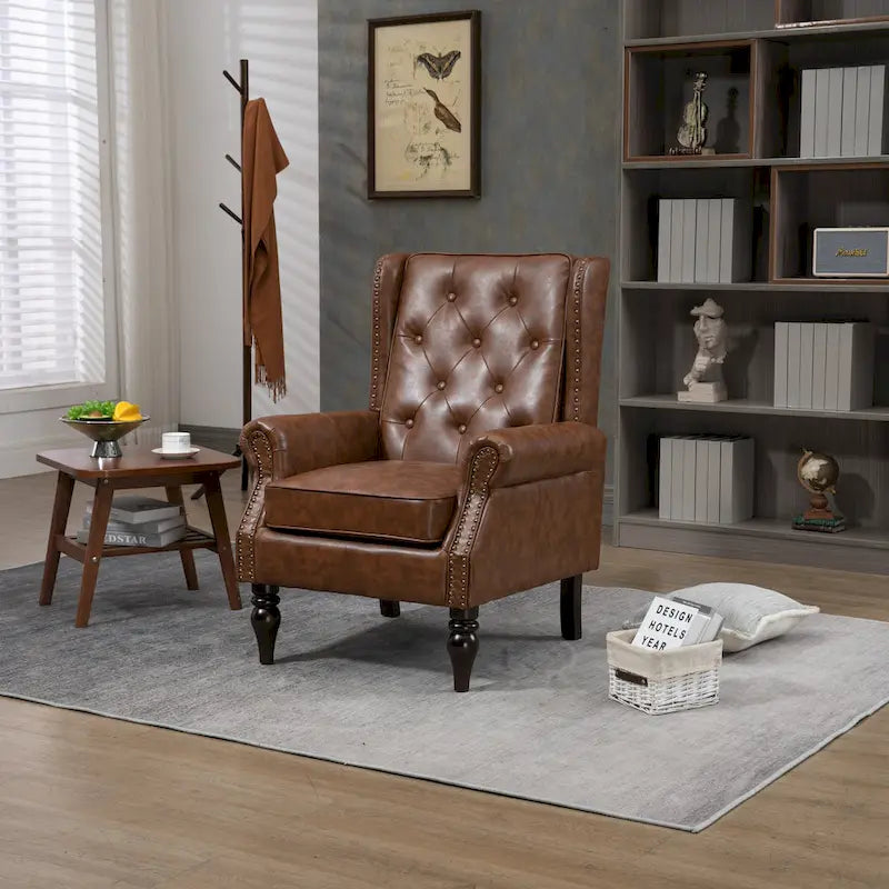 Poltroncina imbottita con braccioli