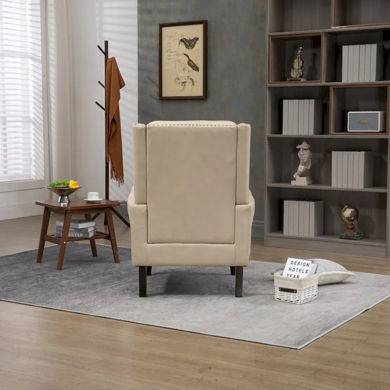 Poltroncina imbottita con braccioli