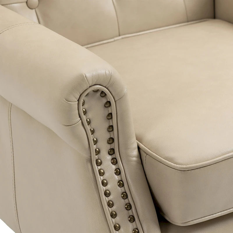 Poltroncina imbottita con braccioli