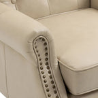 Poltroncina imbottita con braccioli