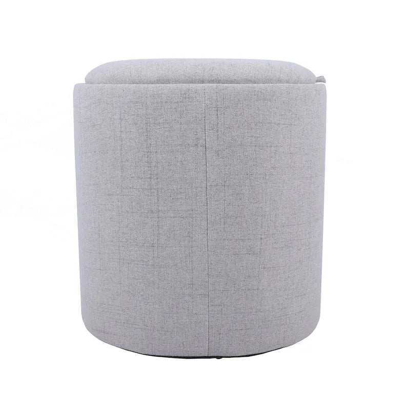 Pouf Contenitore con Vassoio Reversibile