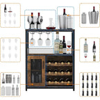 Mobile Bar Portabottiglie con Luce