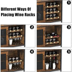 Mobile Bar Portabottiglie con Luce
