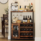 Mobile Bar Portabottiglie con Luce