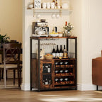 Mobile Bar Portabottiglie con Luce