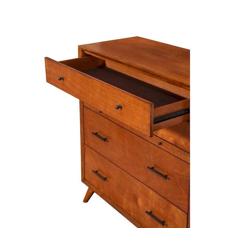 Mid-century 4-drawer Chest