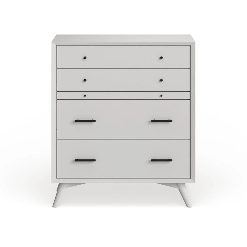 Cassettiera in legno a 4 cassetti