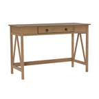 Scrivania con cassetto finitura Driftwood - 46L x 30A x 20P