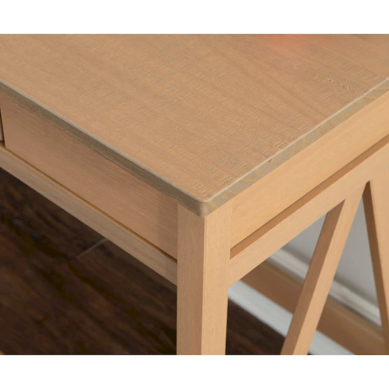 Scrivania con cassetto finitura Driftwood - 46L x 30A x 20P