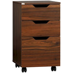Classificatore mobile a 3 cassetti con rotelle
