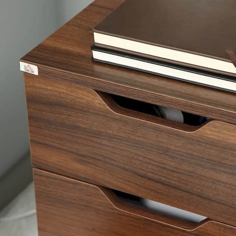 Classificatore mobile a 3 cassetti con rotelle