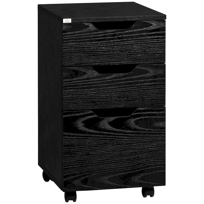Classificatore mobile a 3 cassetti con rotelle