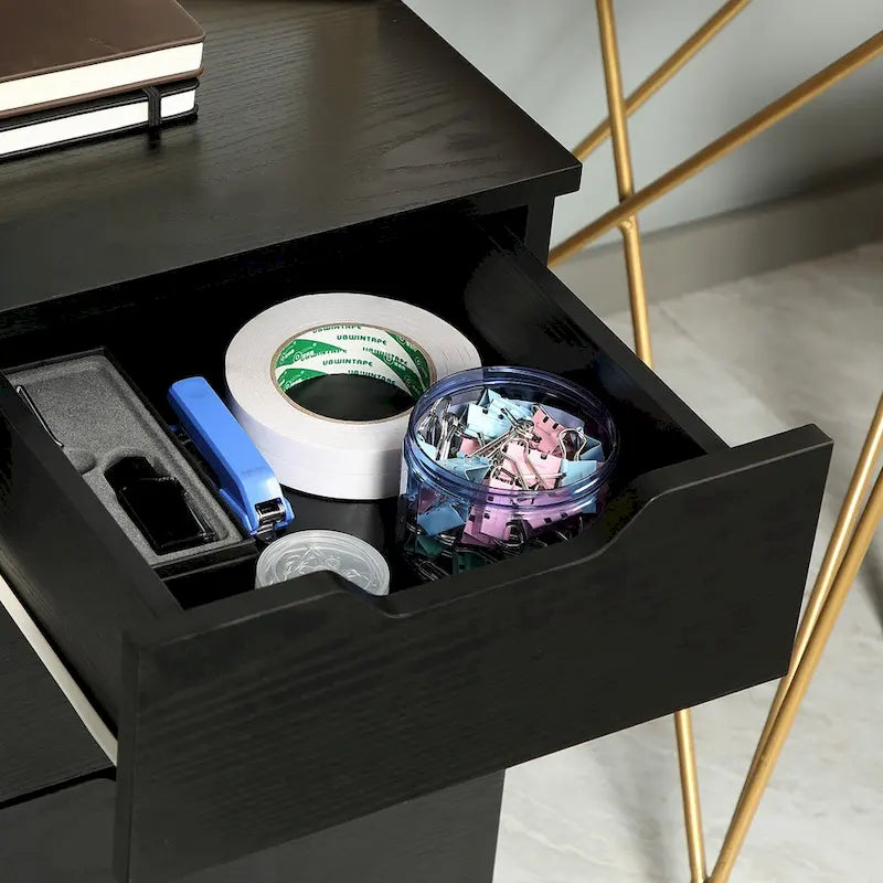 Classificatore mobile a 3 cassetti con rotelle