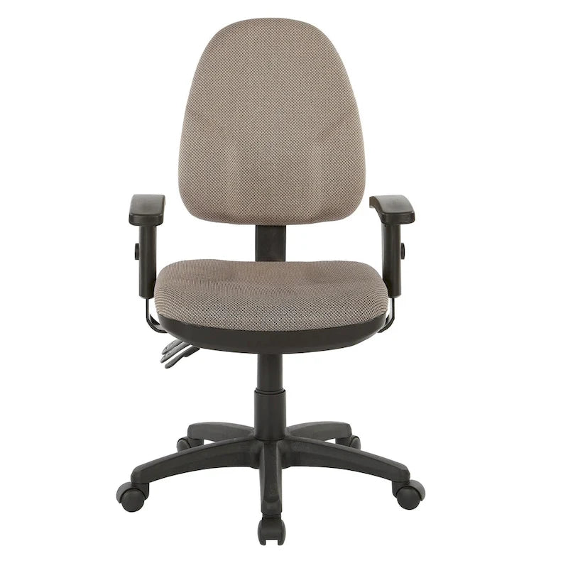Sedia da ufficio ergonomica con altezza dello schienale e dei braccioli regolabile