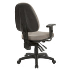 Sedia da ufficio ergonomica con altezza dello schienale e dei braccioli regolabile