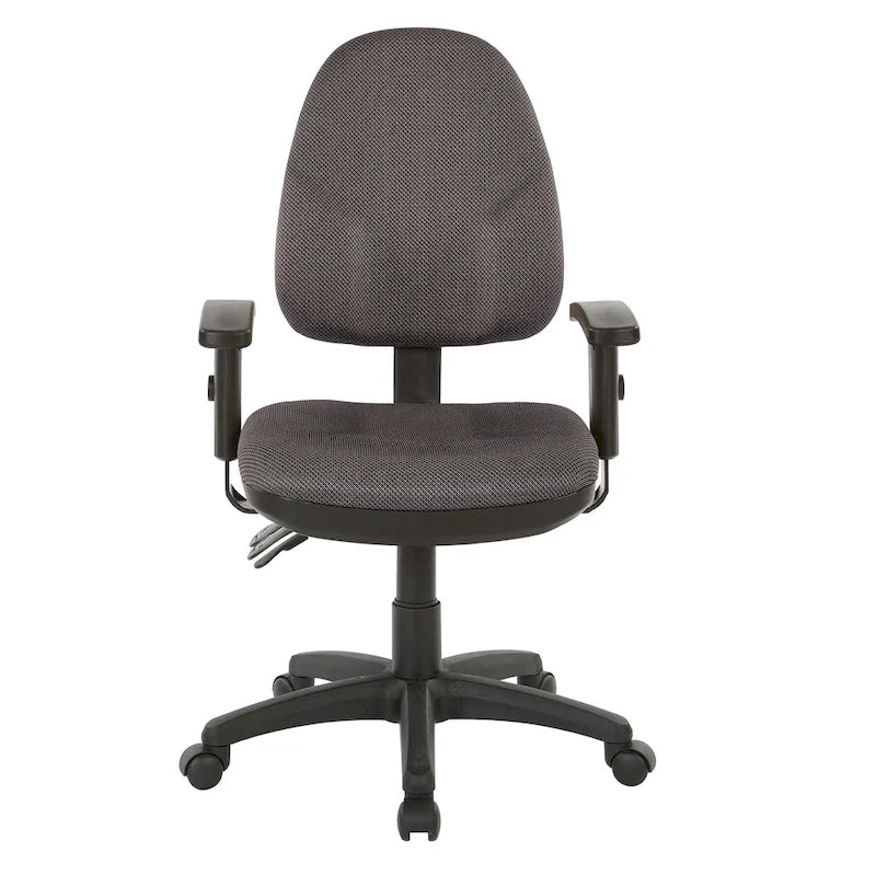 Sedia da ufficio ergonomica con altezza dello schienale e dei braccioli regolabile