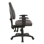 Sedia da ufficio ergonomica con altezza dello schienale e dei braccioli regolabile