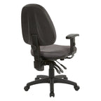 Sedia da ufficio ergonomica con altezza dello schienale e dei braccioli regolabile