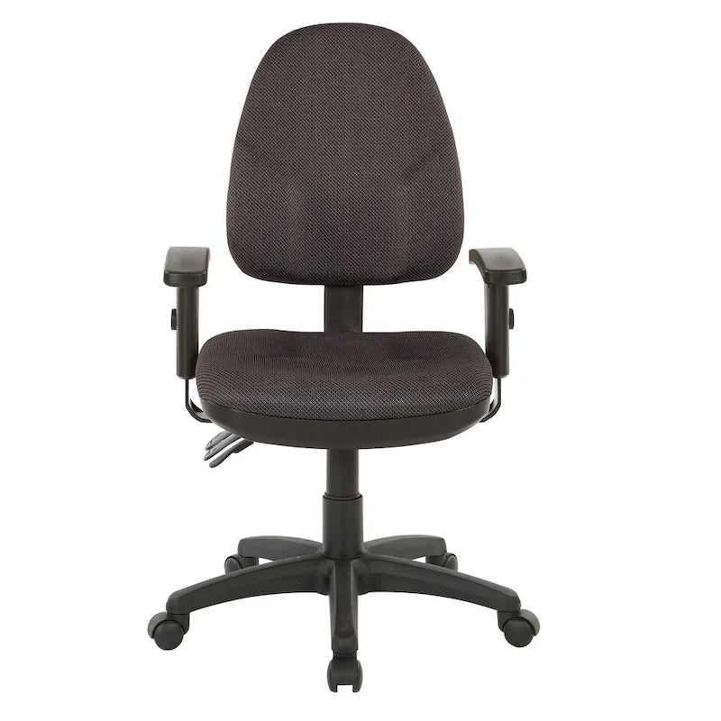 Sedia da ufficio ergonomica con altezza dello schienale e dei braccioli regolabile