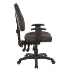 Sedia da ufficio ergonomica con altezza dello schienale e dei braccioli regolabile