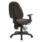 Sedia da ufficio ergonomica con altezza dello schienale e dei braccioli regolabile