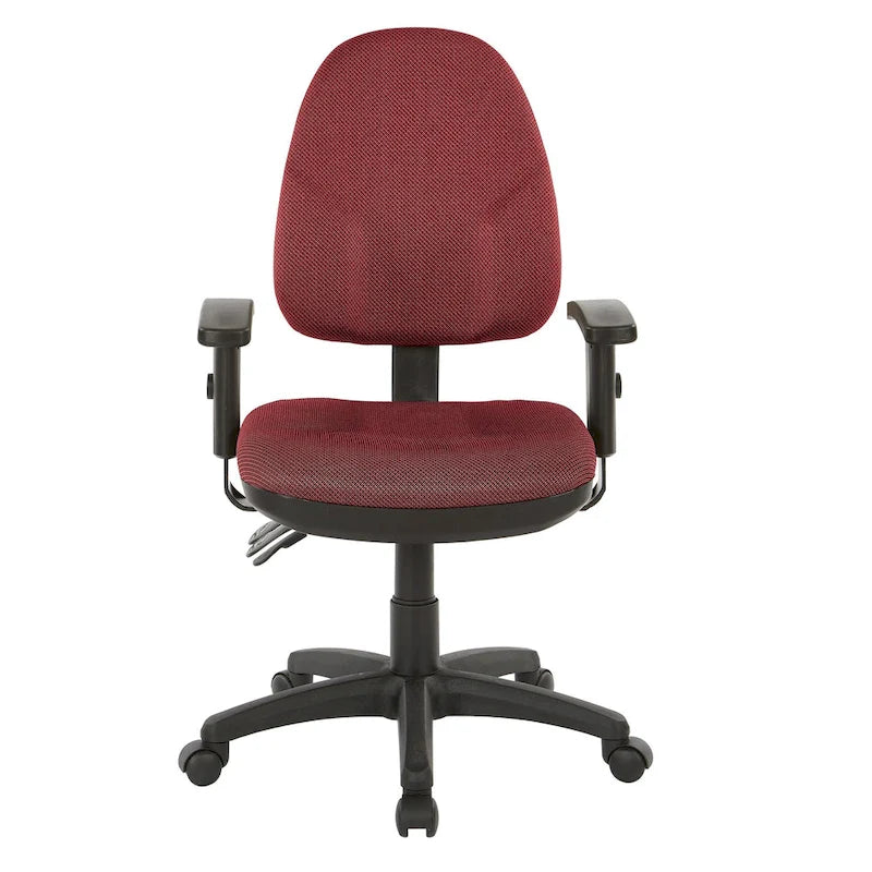 Sedia da ufficio ergonomica con altezza dello schienale e dei braccioli regolabile
