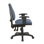 Sedia da ufficio ergonomica con altezza dello schienale e dei braccioli regolabile
