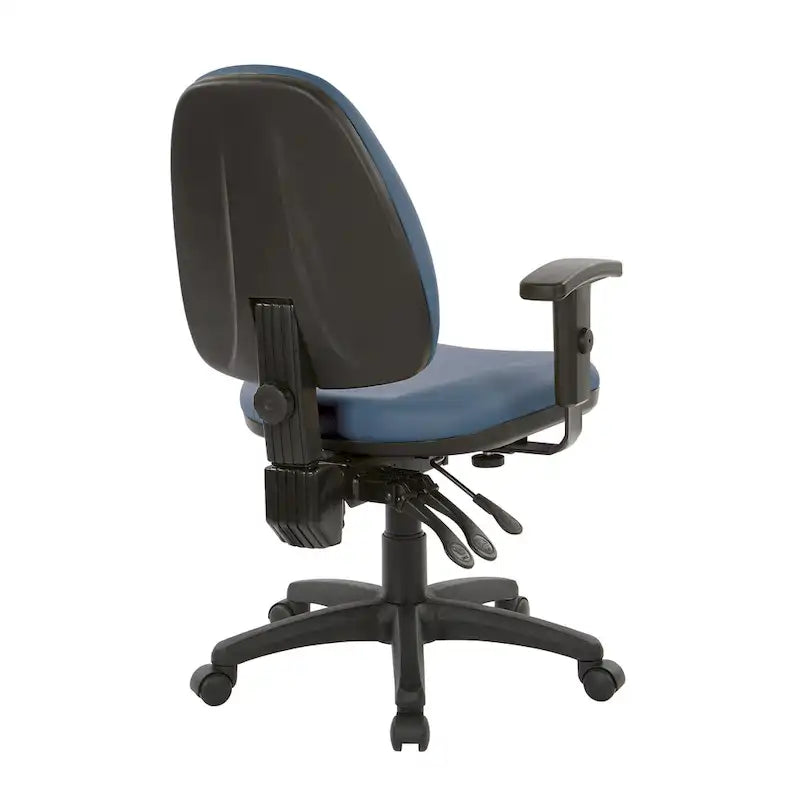 Sedia da ufficio ergonomica con altezza dello schienale e dei braccioli regolabile