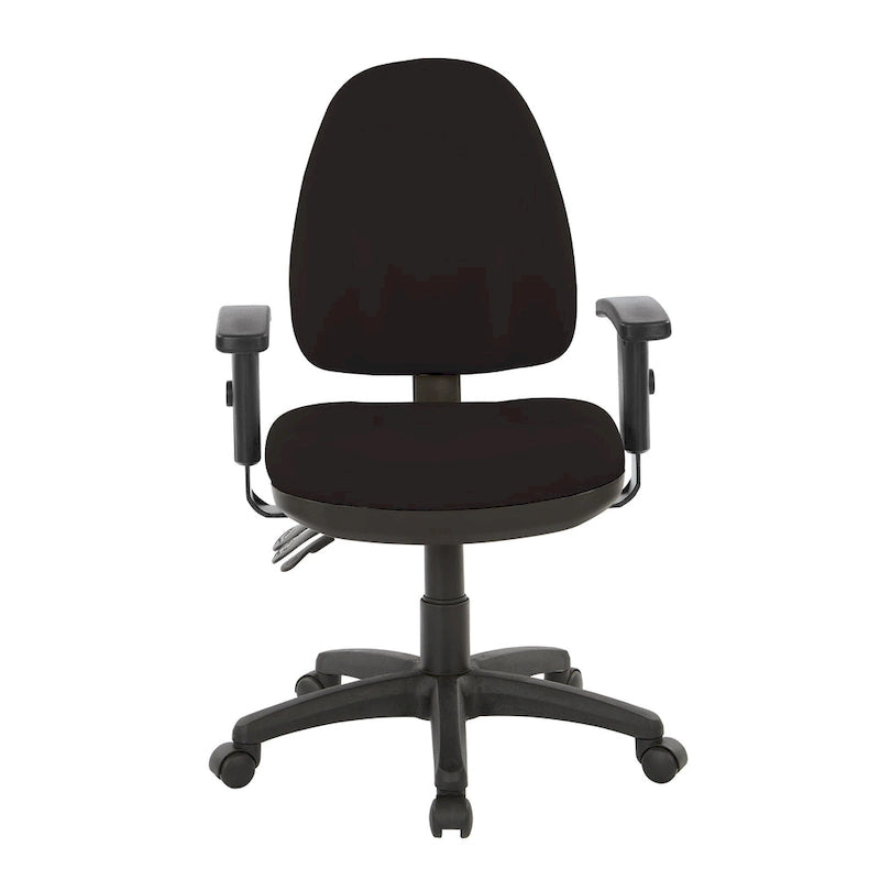 Sedia da ufficio ergonomica con altezza dello schienale e dei braccioli regolabile