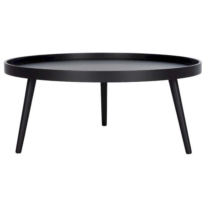 Tavolino da caffè rotondo con vassoio - 35,4" x 35,4" x 15"