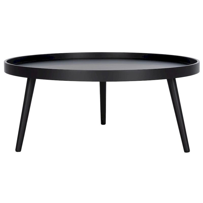 Tavolino da caffè rotondo con vassoio - 35,4" x 35,4" x 15"
