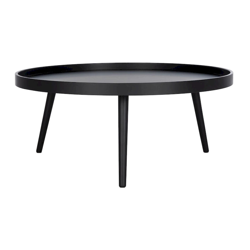 Tavolino da caffè rotondo con vassoio - 35,4" x 35,4" x 15"