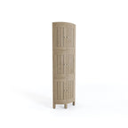 Scaffale angolare in teak per bagno - 3 o 4 ripiani, uso interno/esterno